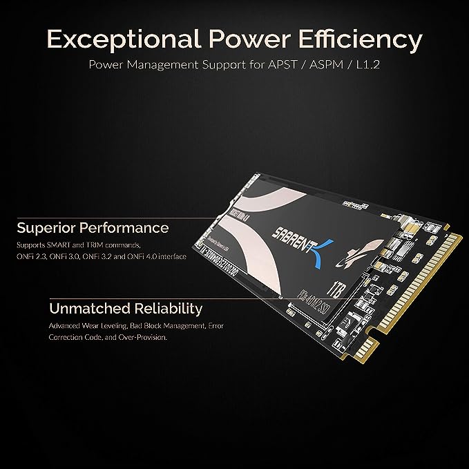 حافظه SSD سابرنت ROCKET NVMe4 PCIe 4.0 M.2 ظرفیت 1 ترابایت