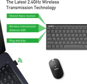 کیبورد و موس Snokir مدل 18-K