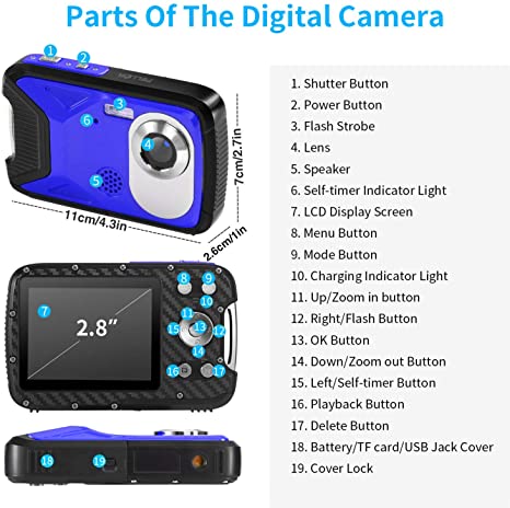 دوربین دیجیتال زیر آب Pellor