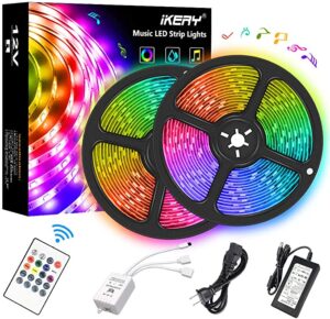 چراغ های نوار LED هوشمند مدلIKERY طول 20 متر موزیکال