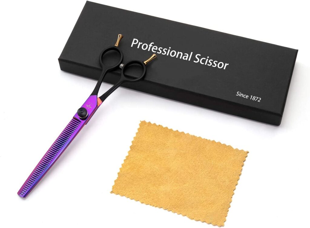 قیچی موی حرفه ای PURPLEBIRD