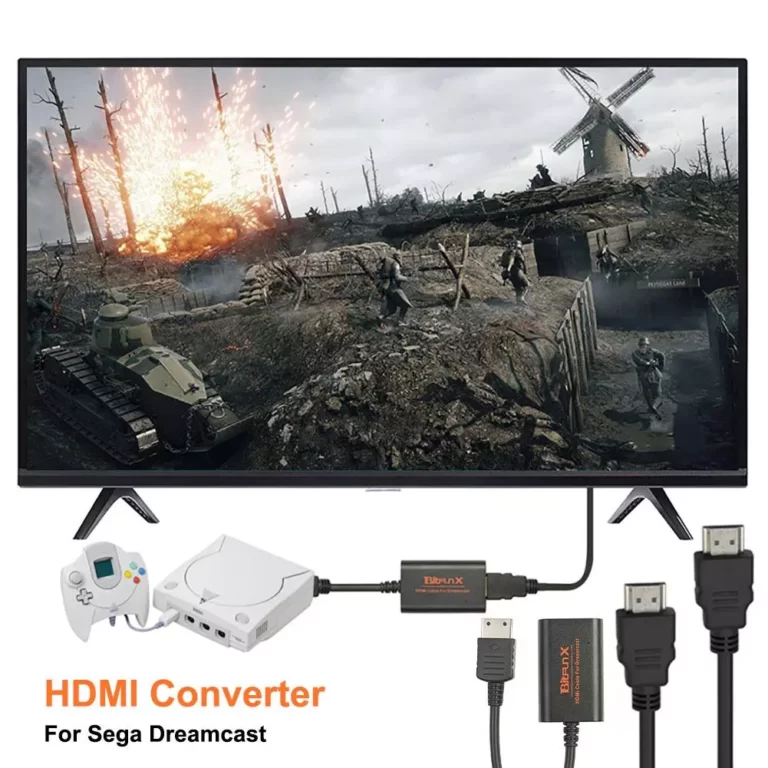 تبدیل HDTV با کابل HDMI برای Dreamcast