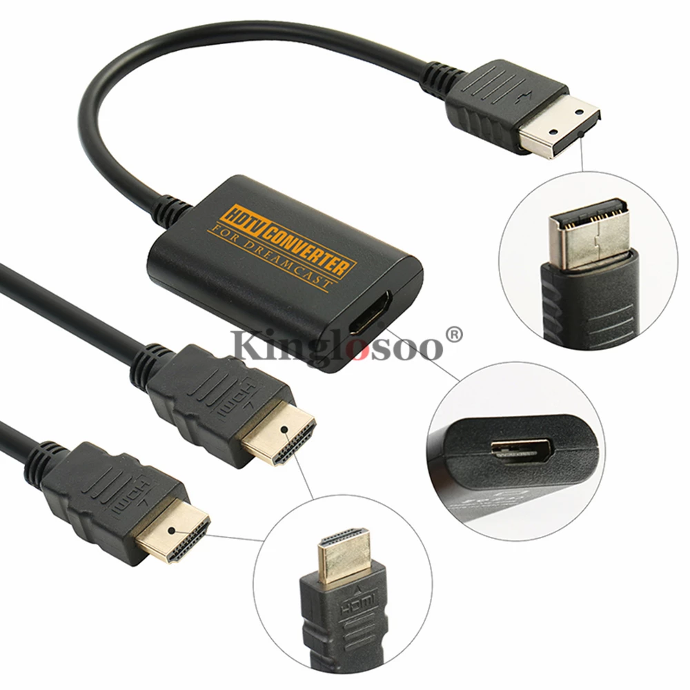 تبدیل HDTV با کابل HDMI برای Dreamcast