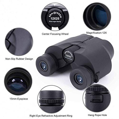 دوربین دوچشمی ضد آب LUXUN 12×25