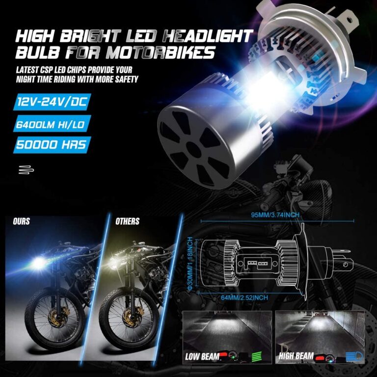 لامپ LED موتور سیکلت CAR ROVER