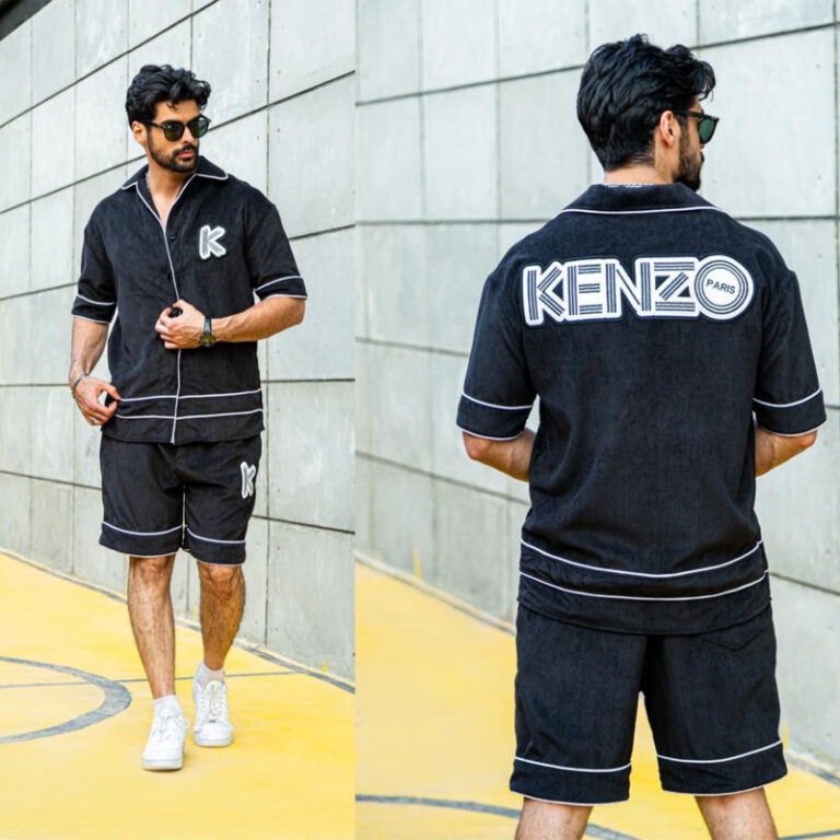 ست پیراهن و شلوارک مردانه مدل Kenzo