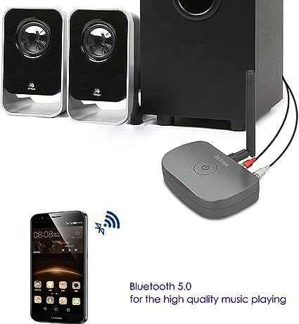 آداپتور صوتی بلوتوث برد بلند Besign BE-RCA Long Range Bluetooth Audio Adapter