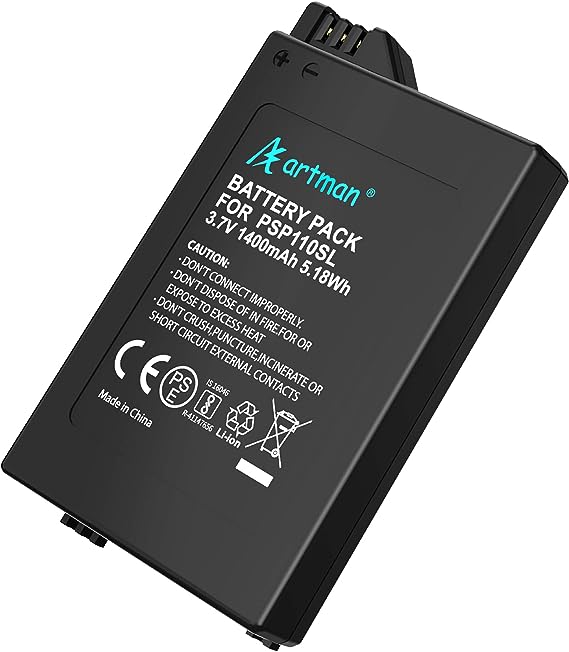 باتری PSP-Artman 1-Pack 3.7V 1400mAh Li-ion