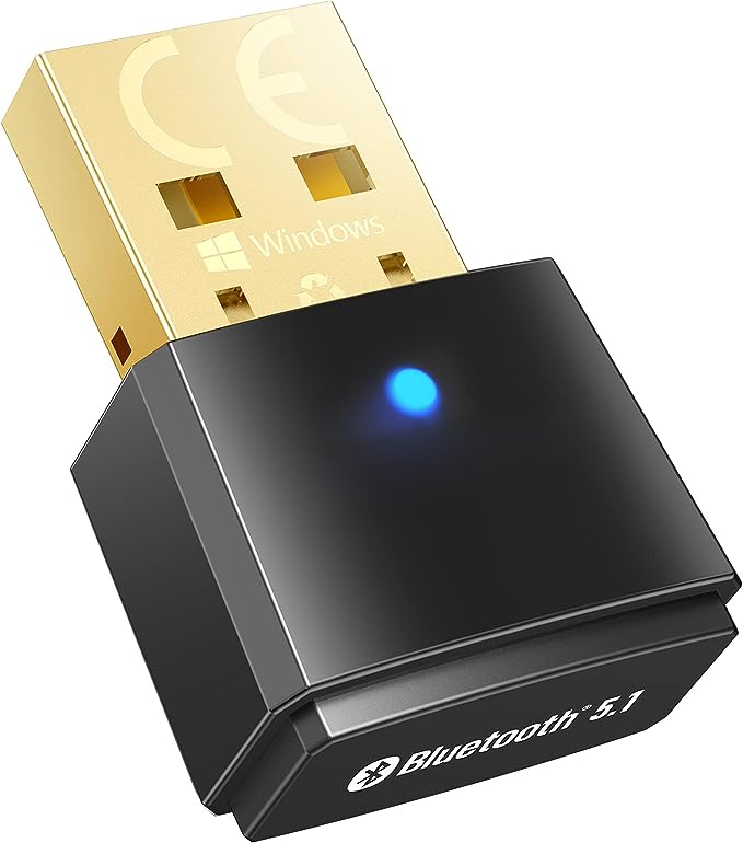 مبدل بلوتوث برای کامپیوتر Mpow BH519A Bluetooth 5.1 USB Adapter for PC