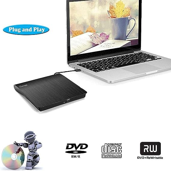 دی وی دی پلیر اکسترنال – Cocopa External CD/DVD Player USB 3.0