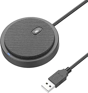 میکروفون رومیزی UNOOE USB Mic 360° Omnidirectional