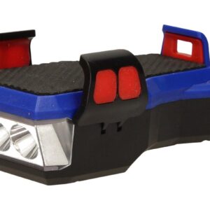 چراغ چندکاره دوچرخه با نگهدارنده گوشی و بوق ۱۳۰ دسی‌بل